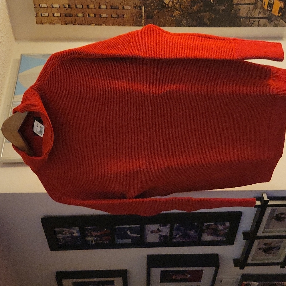 Red sweater